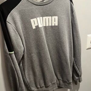 PUMA Men's Gray Sweater